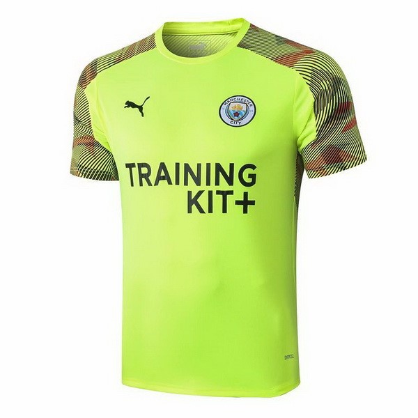 Entrenamiento Manchester City 2019-20 Verde Fluorescente